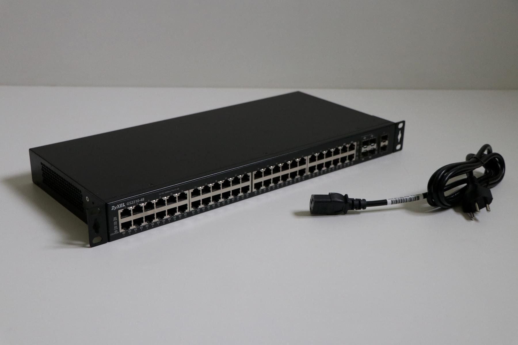 Zyxel Hub & Switch: ZyXEL GS2210-48 Managed Switch – Usato da Unterkulm venduto da nmz 3