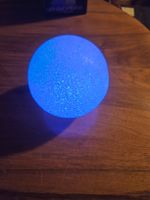 LED Leuchtkugel mit Farbwechsel, Durchmesser ca. 12 cm