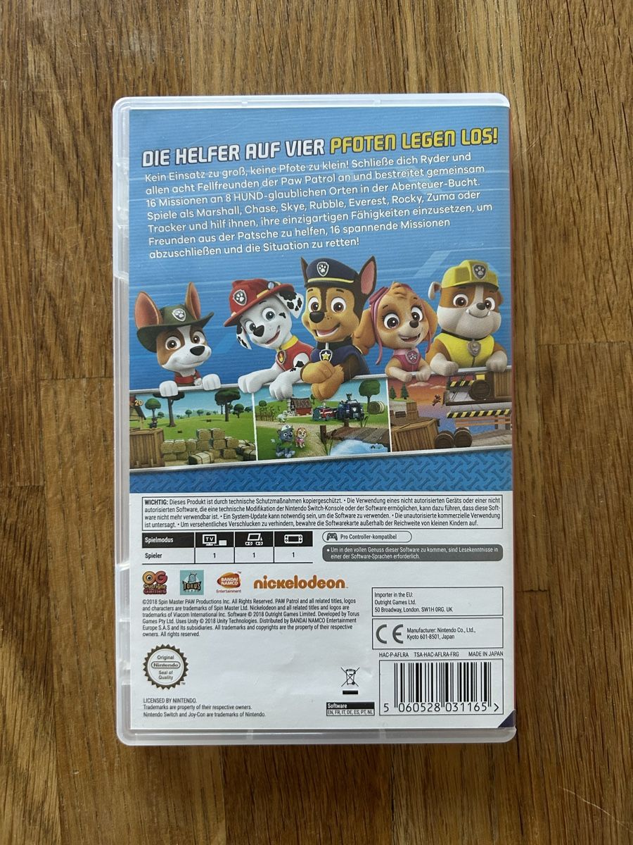 Giochi: Nintendo Switch / Paw Patrol Spiel – Usato da Stettlen venduto da MimiMaus_ 1