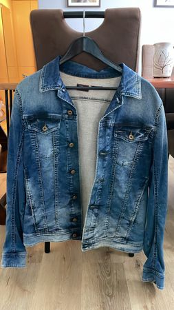 Diesel Denim Jeansjacke Herren blau Grösse M guter Zustand