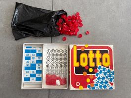 Originales Lotto Spiel für Familie und Freunde, komplett