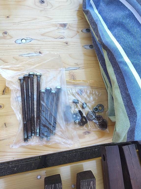 Amache: Hängemattengestell mit Hängematte – Usato da Winterthur venduto da unitofinito 2