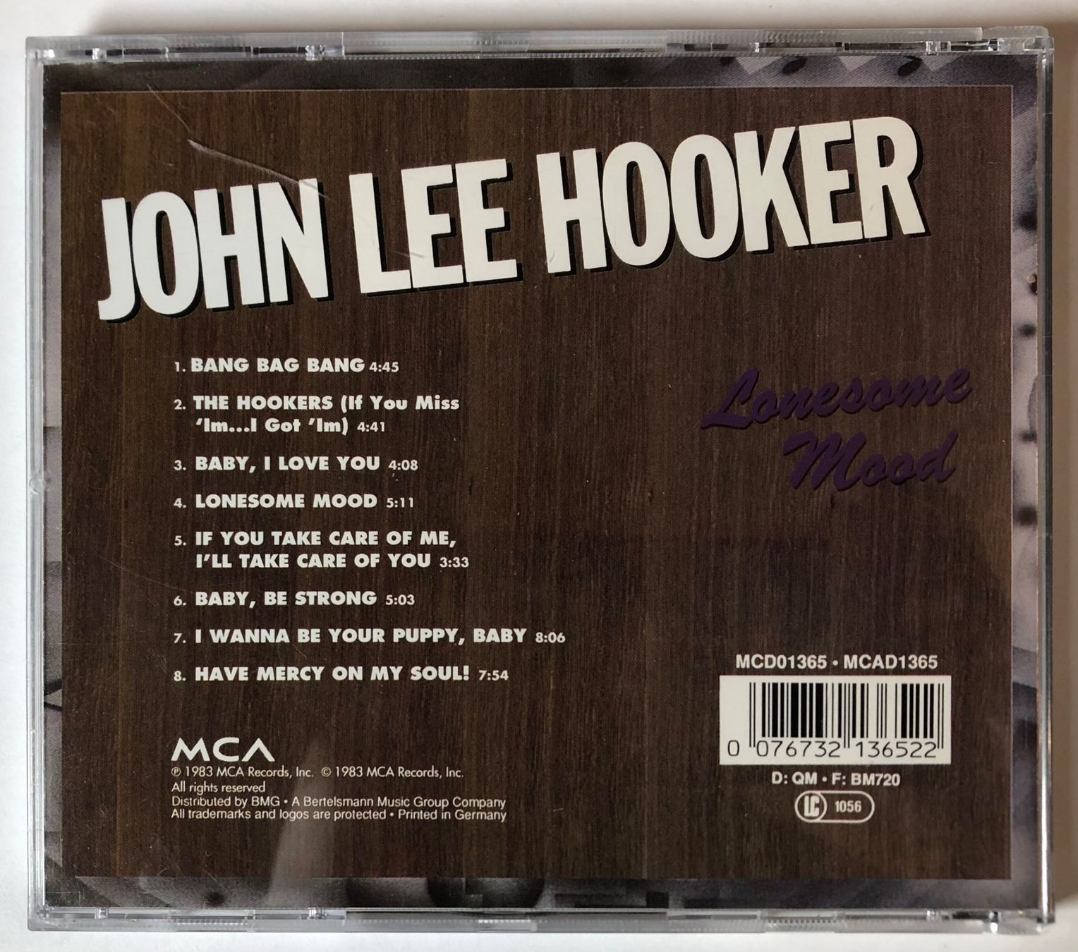 Schallplatten: JOHN LEE HOOKER - LONESOME MOOD – Gebraucht aus Poliez-Pittet von Newtown-Records 1