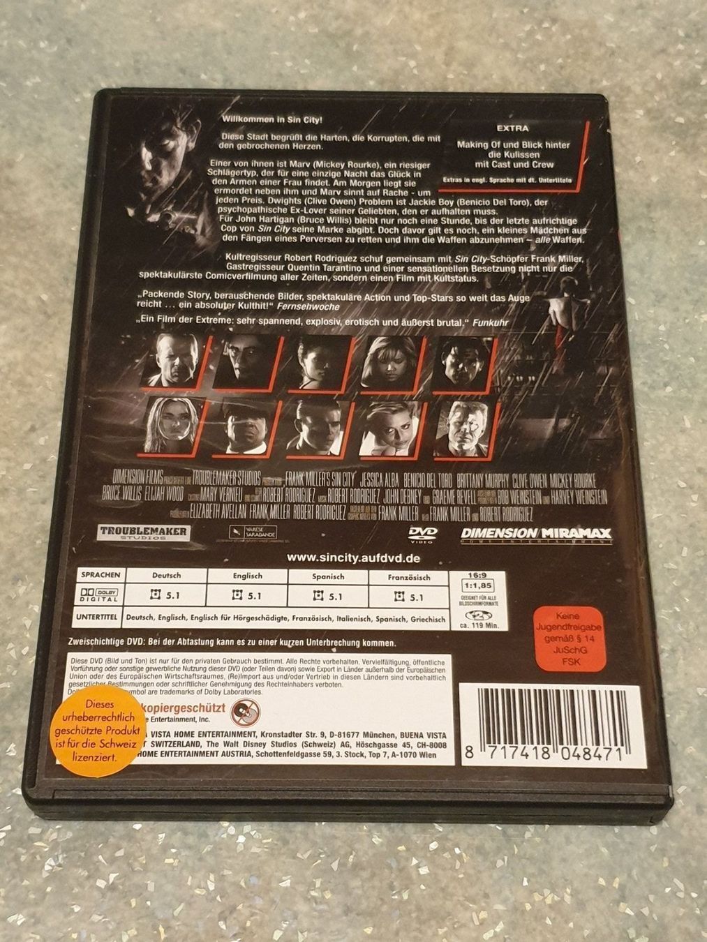 Tutti i DVDs: Sin City – Usato da Rothenthurm venduto da Lord-Ren 1