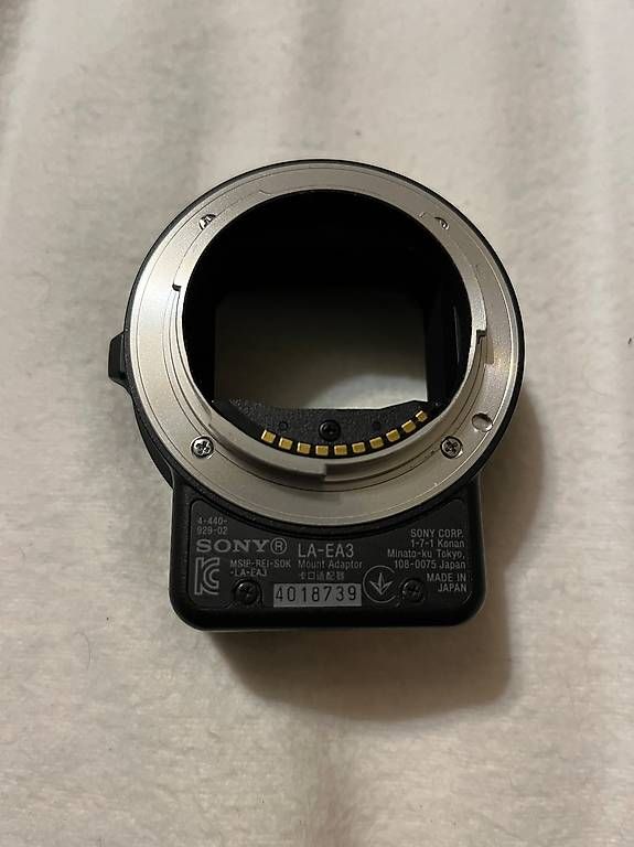 Adattatori foto: Sony LA-EA3 Adapter – Usato da Zürich venduto da tmaxmax 1