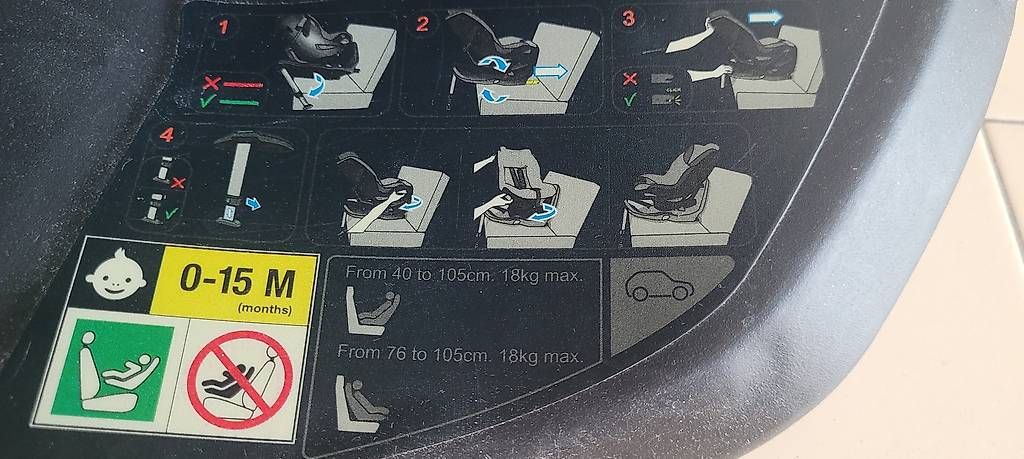 Seggiolini per auto: Vendo seggiolino Jane Gravity – Usato da Pambio-Noranco venduto da fra_5pvr 2