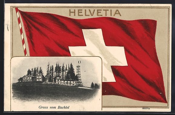 Cartes postales: Bachtel, Gasthaus Bachtel mit Aussichtst – D'occasion à Berlin par bartko-reher