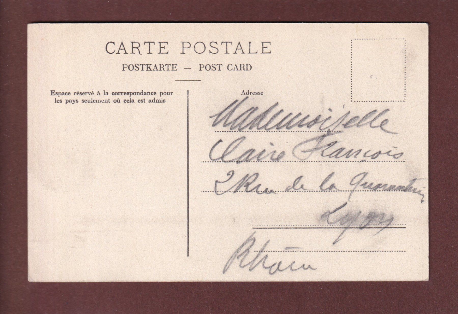Ansichtskarten: GENEVE - Vue partielle – Gebraucht aus Pully von nicecards 1