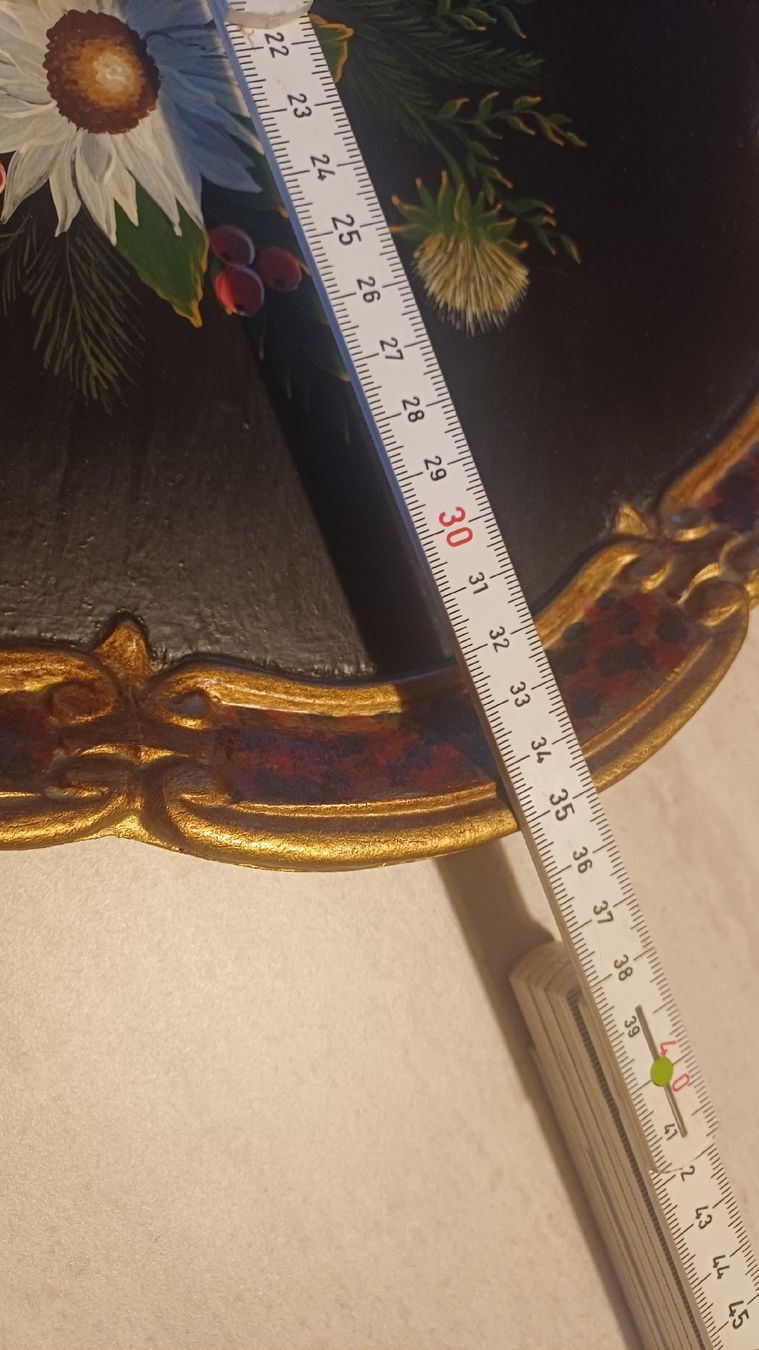 Assiettes: 2 Schöne Wandteller Handbemalt  – D'occasion à Flawil par Naphtali 4