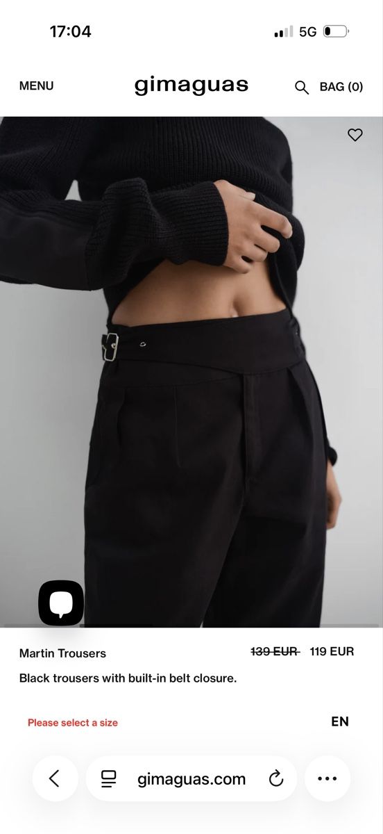 Pantaloni: Gimaguas Martin straight trousers – Nuovo (secondo la descrizione) da Zürich venduto da AlineCr 5