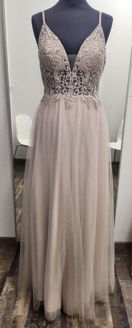 Vestiti: Champagner Kleid – Nuovo (secondo la descrizione) da Uster venduto da VMT.
