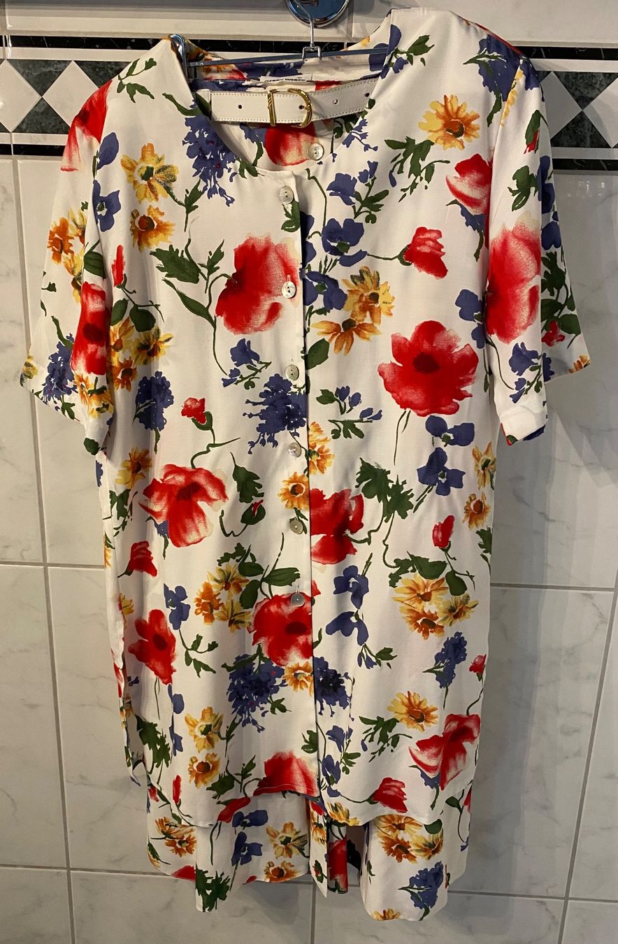 Gerry Weber Gonne: Gerry Weber Zweiteiler Jupe & Bluse Gr. 36 Blumenmuster – Usato da Niederhasli venduto da Erwied