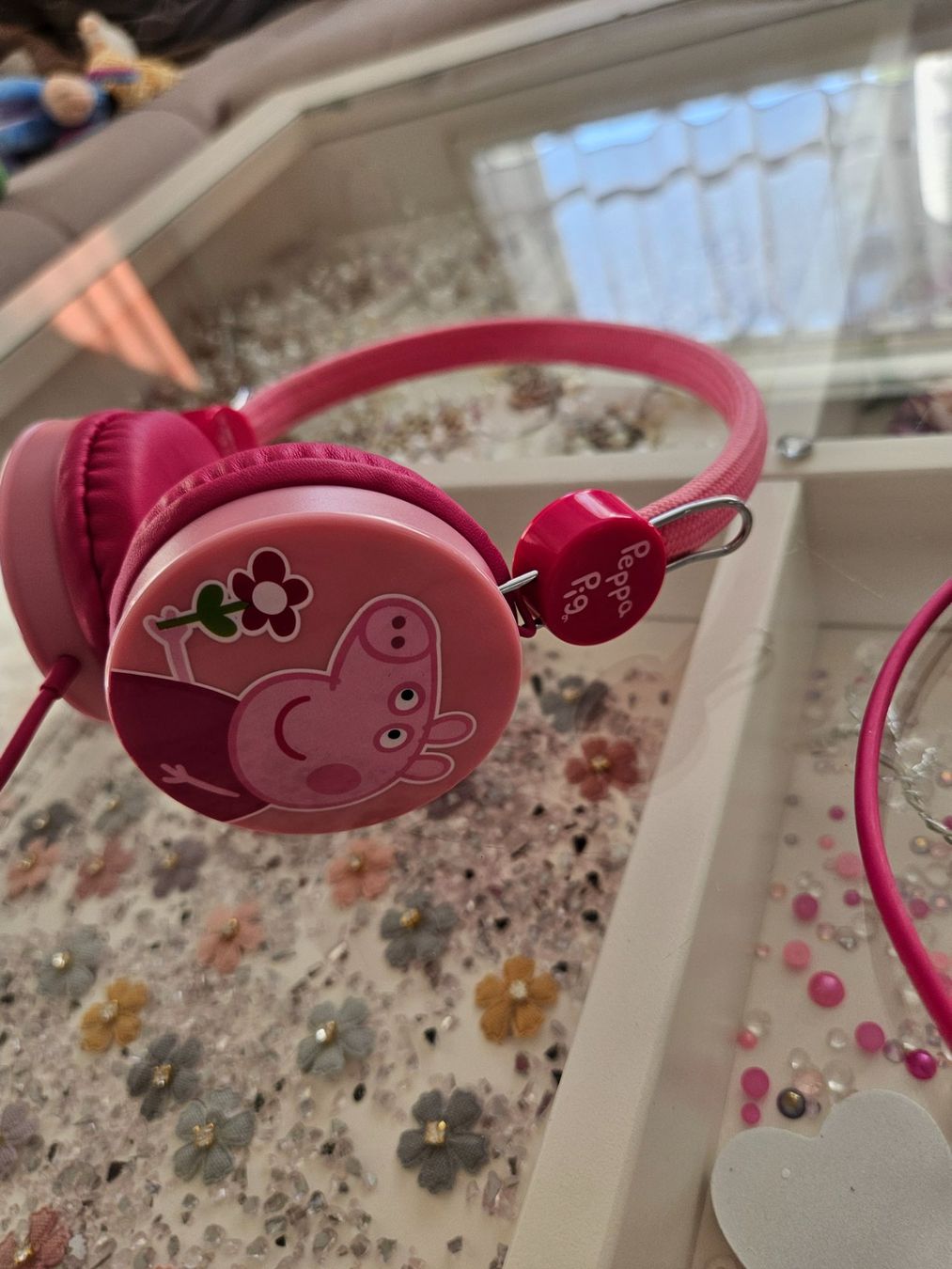 Cuffie: Kopfhörer Peppa Pig rosa Kinder – Usato da Unterägeri venduto da Sleepbear 1