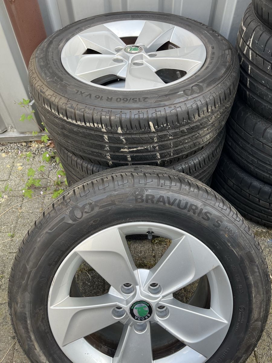 Pneumatici & Ruote complete: Skoda Räder 16 Zoll – Usato da Zürich venduto da Porto0 1