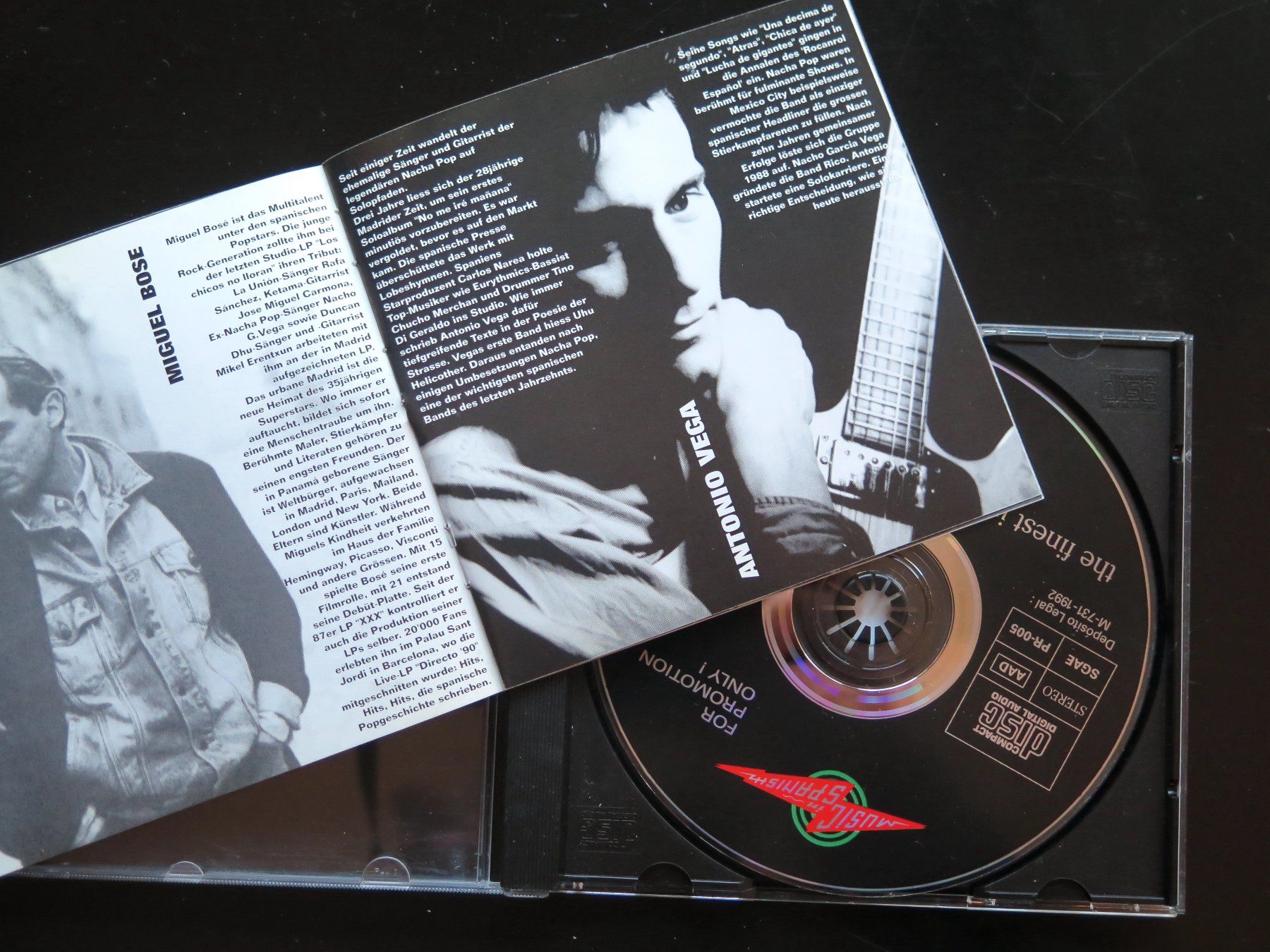 CD: CD THE FINEST IN SPANISH ROCK 1992, Sampler – Usato da Bern venduto da Balzamico 2