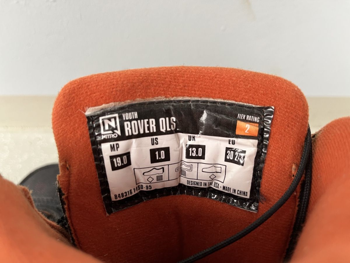 Snowboard Nitro Scarpe per ragazzi: Nitro Snowboardschuhe Gr. 30 2/3/ MP19 – Usato da Horgen venduto da pupcia01 5