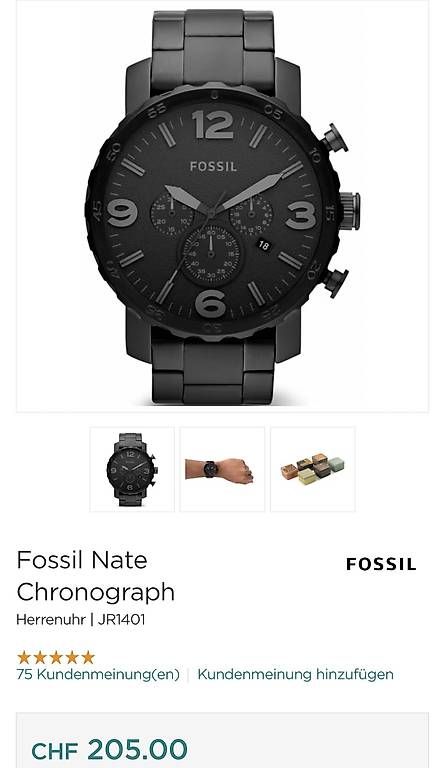Orologi: Uhr Fossil – Usato da Winterthur venduto da ced_6rjm