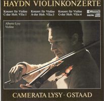 Haydn, Alberto Lysy, Camerata Lysy Gstaad CD Violinkonzerte