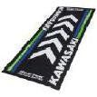 Motorradteppich Bike Tek Serie-4 Kawasaki Logo 190x80 cm