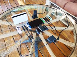 Nintendo Switch Konsole Set mit Zubehör gebraucht