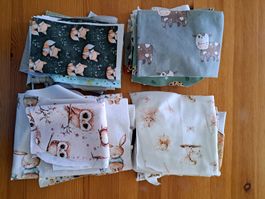 1 Kg Stoffreste-Paket Kinder-Motive Baumwoll-Jersey