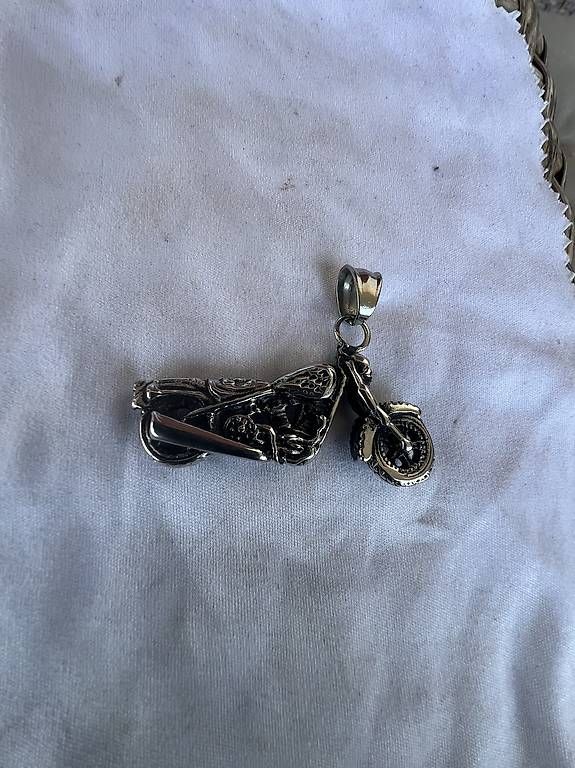 Anhänger: Biker Schmuck aus Edelstahl  – Gebraucht aus Günsberg von art_bjn8 3