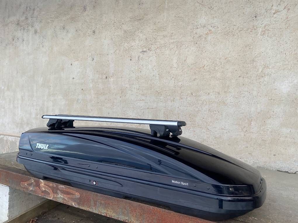 Dachboxen: Dachbox Thule Motion Sport mit oder ohne Träger – Gebraucht aus Leuzigen von Doppelrad 2