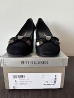 Peter Kaiser Damen Pumps gr: 6/39,5 schwarz Veloursleder Neu