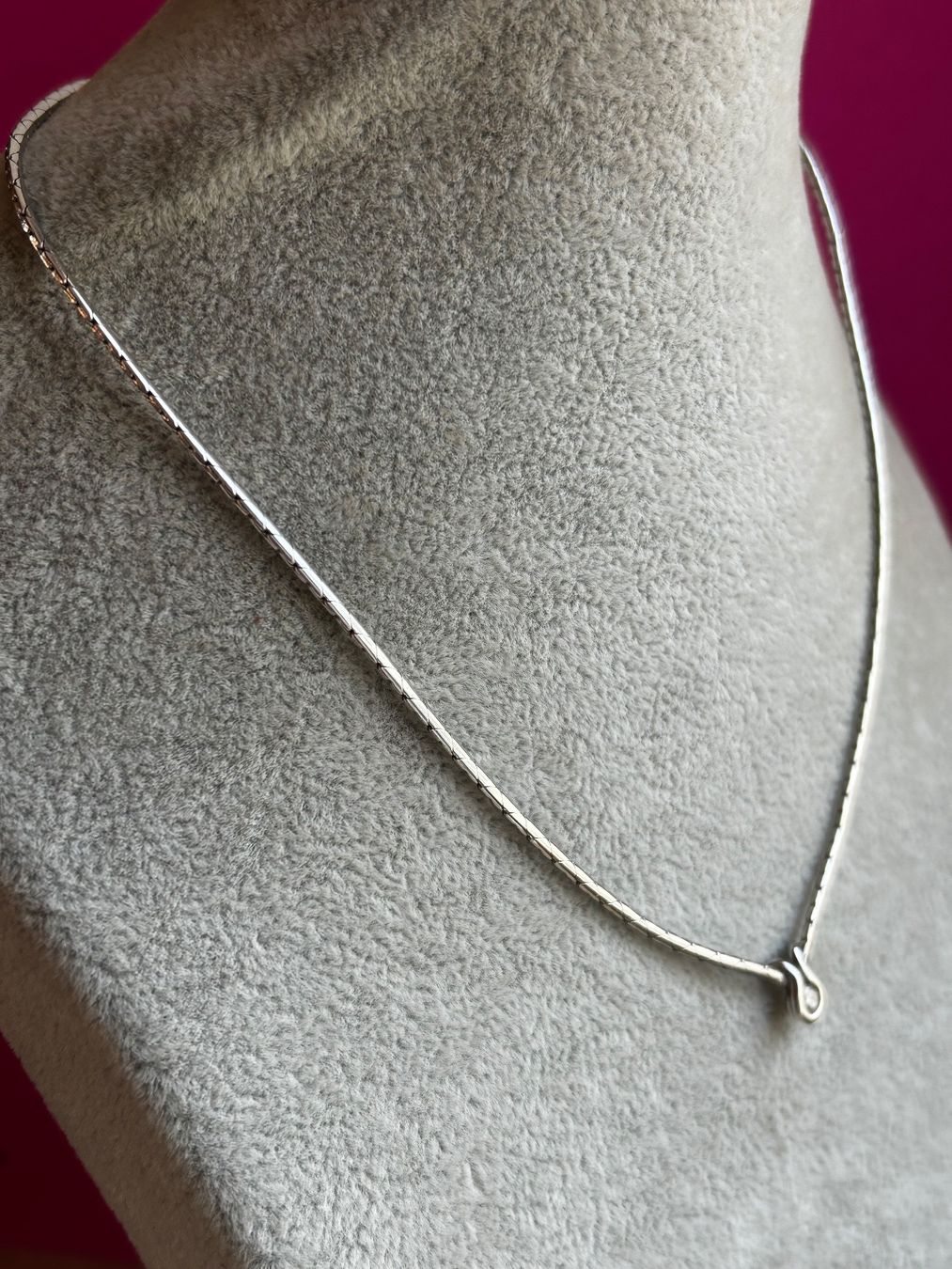 Catenine: Weissgold kette 18 Karat mit Diamant – Usato da Dittingen venduto da Bellevista 3