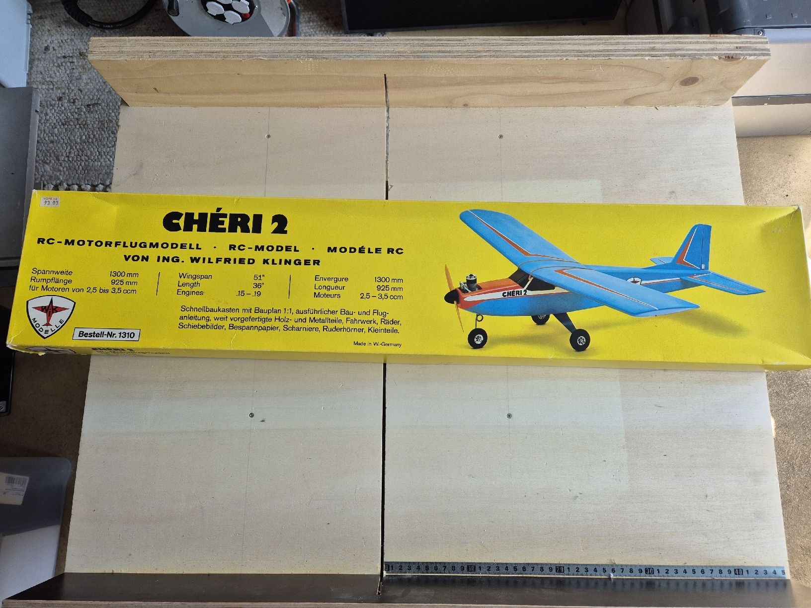 Modellismo RC: Alter seltener Baukasten Cheri 2 von Wik – Nuovo (secondo la descrizione) da Wattenwil venduto da hps_z6w9