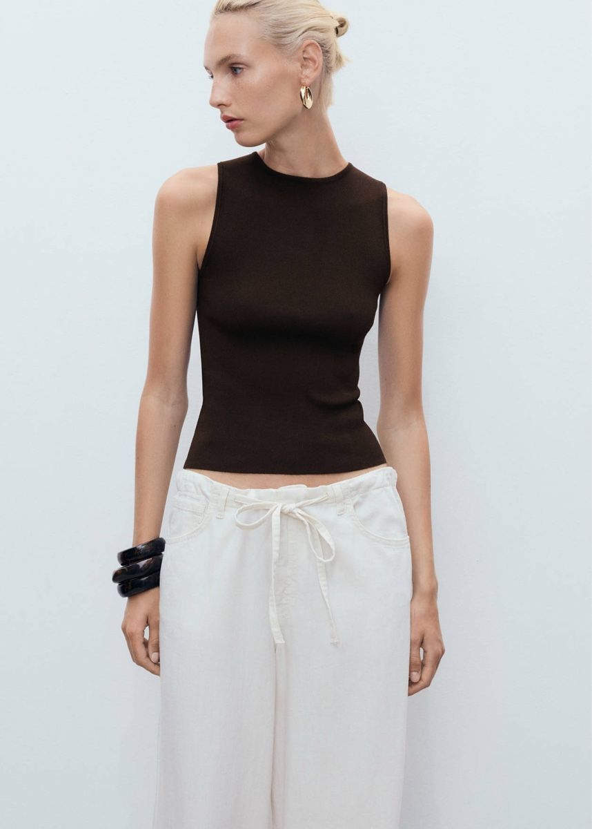 Mango Tops: Mango Top Braun S – Gebraucht aus Rümlang von svent