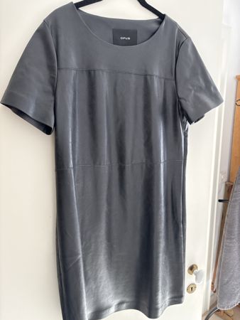 Kurzes Lederlook Kleid Opus, 38