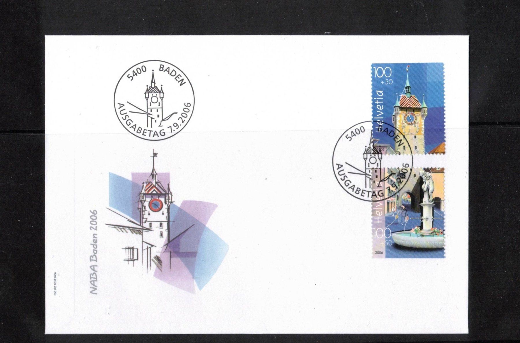 Alle Briefmarken: 2006  FDC  NABA Baden – Gebraucht aus Rheinau von loxis