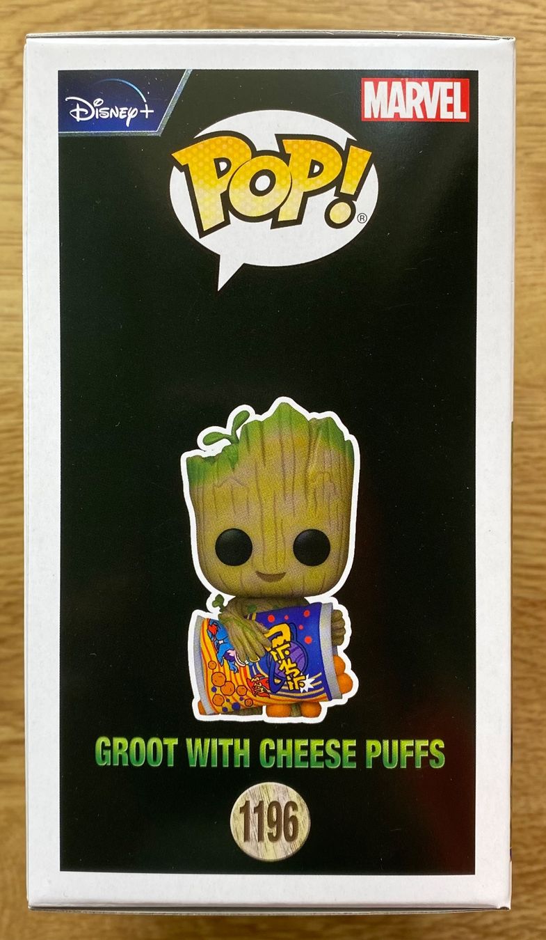 Funko Statuette: Funko Pop! Groot with Cheese Puffs Marvel – Nuovo e nell'imballaggio originale da Rafz venduto da SaintCruz 3