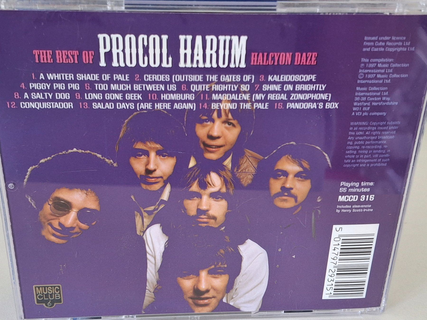 CDs: CD Procol Harum  The Best Of – Gebraucht aus Aarberg von Jackup1 1