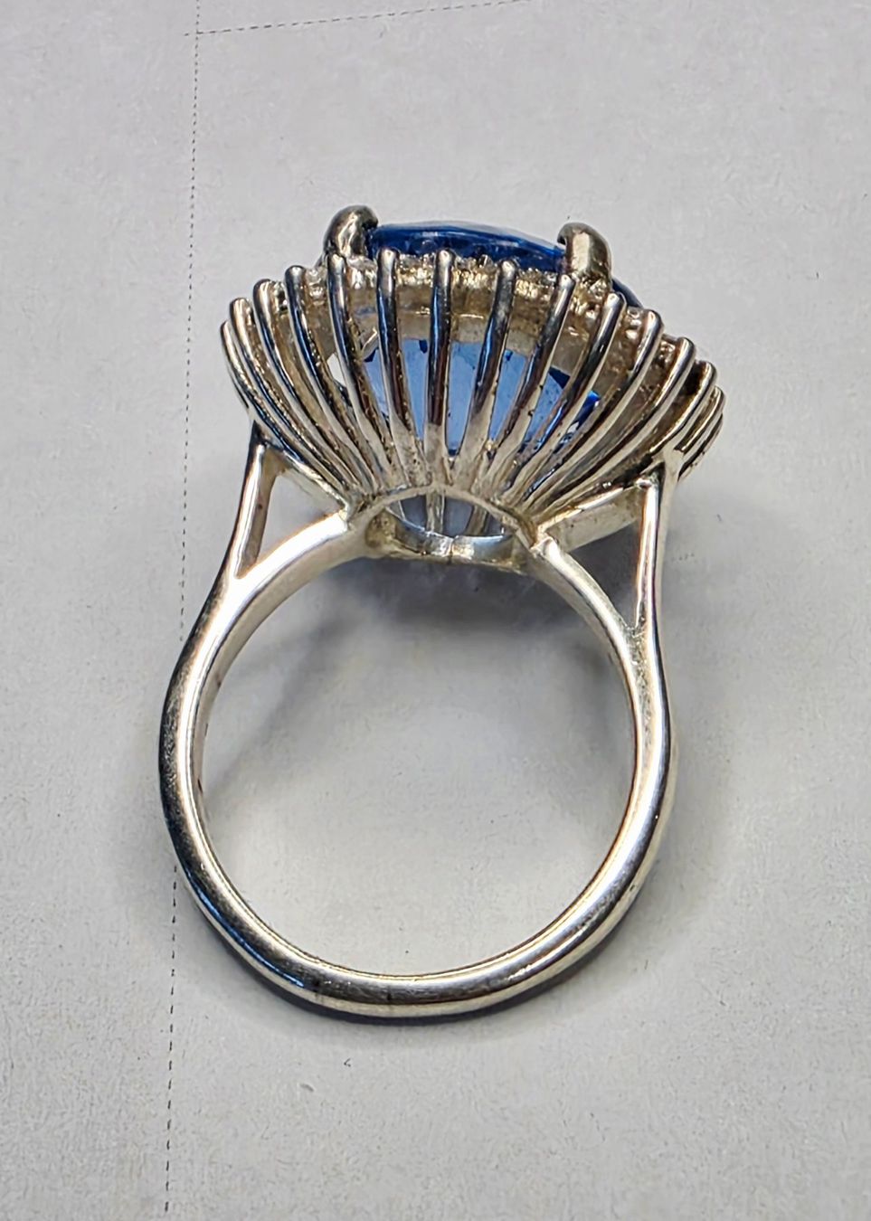 Ringe: Blau Topas Silber Fingerring – Neu (gemäss Beschreibung) aus Zürich von benedikt12 3