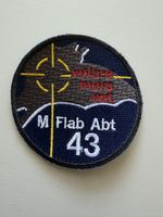 Badge M Flab Abt 43 (ohne Klett)