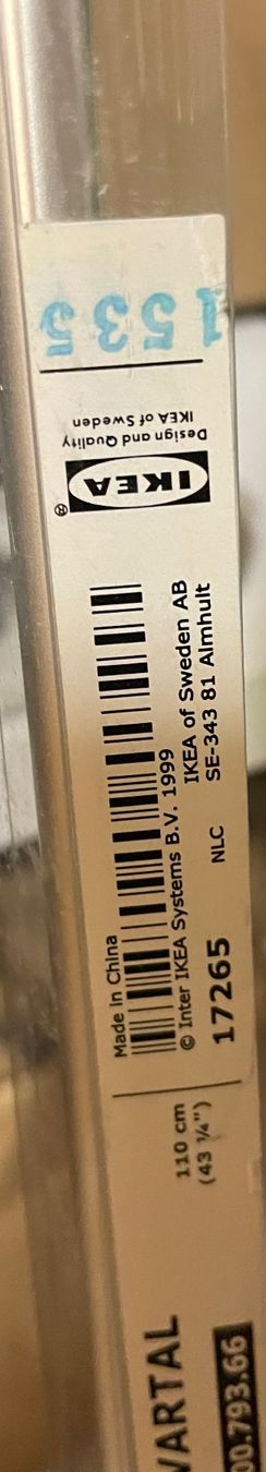 Balken: Ikea Kvartal 110 cm – Neu (gemäss Beschreibung) aus Zürich von Sarazrh 1