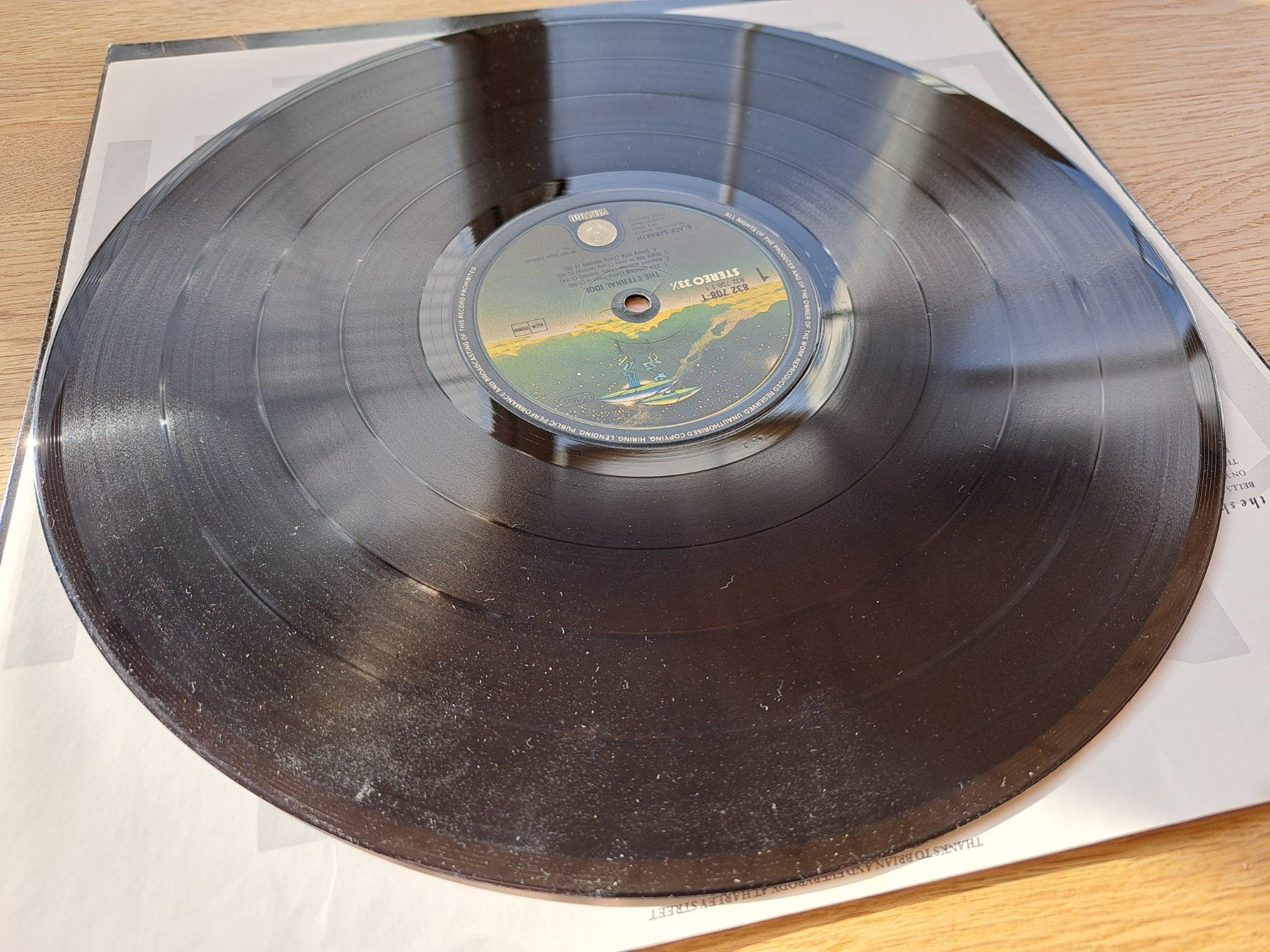 Dischi in vinile: Black Sabbath - The eternal idol – Usato da Meggen venduto da Ricardokoch 3