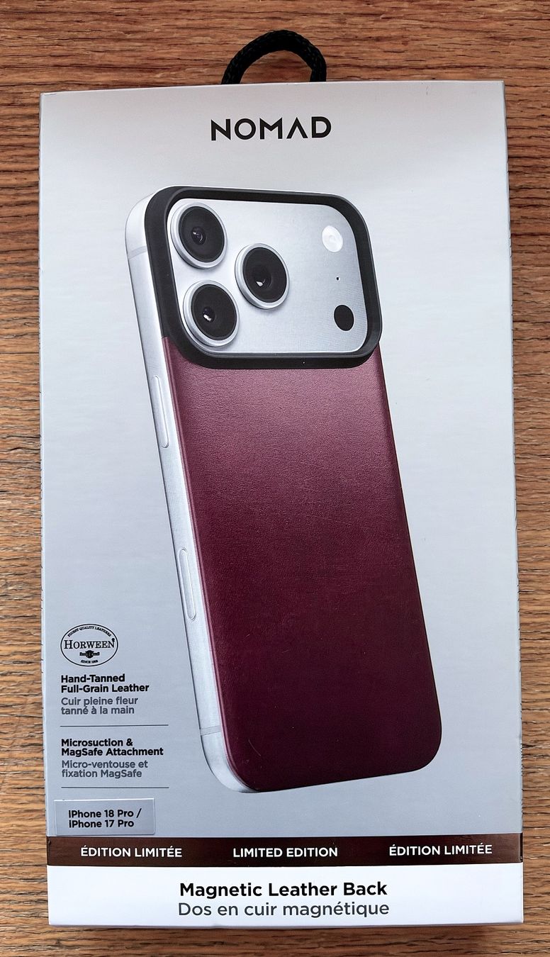 Apple Coques & Protection écran: Magnetic Leather Back - iPhone 17 Pro / 18 Pro – Neuf avec emballage d'origine à Belfaux par tmail