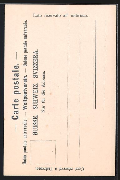 Cartoline postali: AK Schweiz, Helvetia mit Wappen – Usato da Berlin venduto da bartko-reher 1