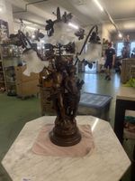 Vintage Puttenlampe / Figurenlampe – 3-flammig
