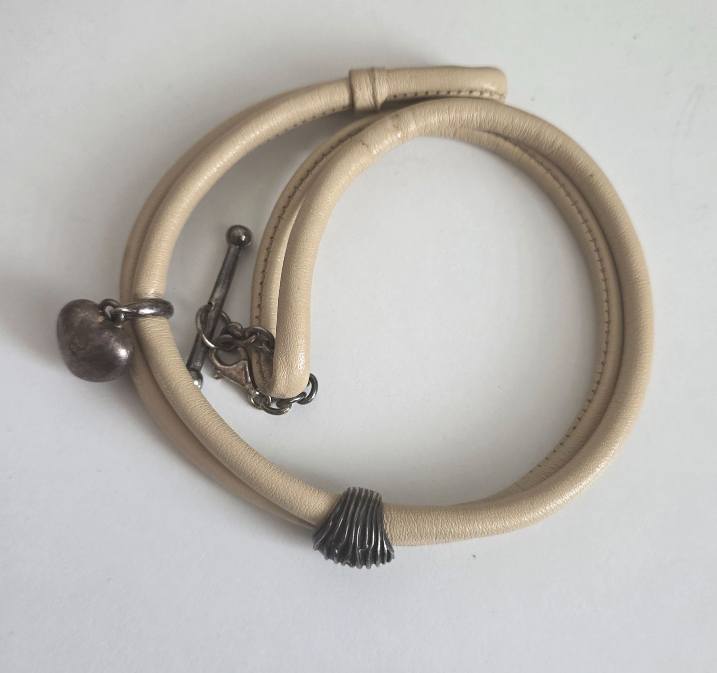 Bracelets: Armband  Leder mit Anhänger 925 – D'occasion à Wittenbach par rose_rosi 2
