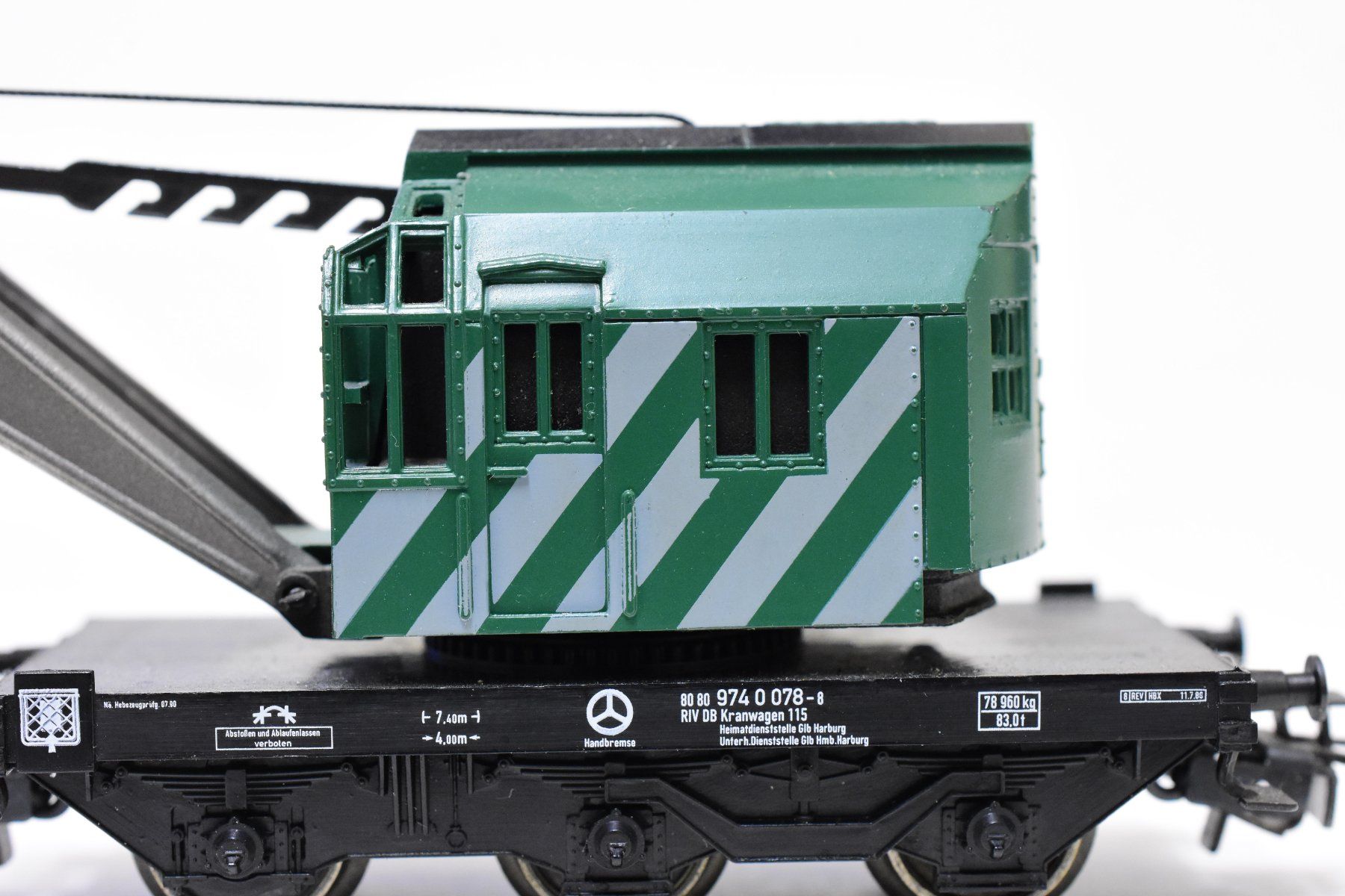 Märklin Modellini di ferrovie: Märklin Kranwagen ohne OVP – Usato da Lohn-Ammannsegg venduto da 1monika 3