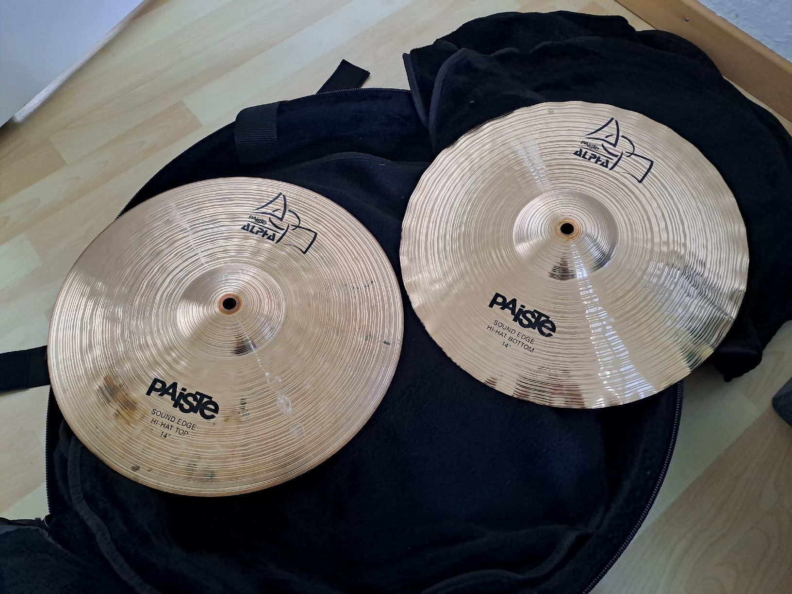 Paiste Strumenti musicali: Paiste Alpha Sound Edge Hi-Hat 14" – Usato da Wettingen venduto da anatomica87