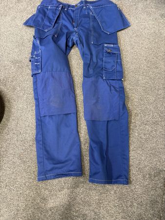 Arbeitshose Wikland Grösse 42 blau guter Zustand