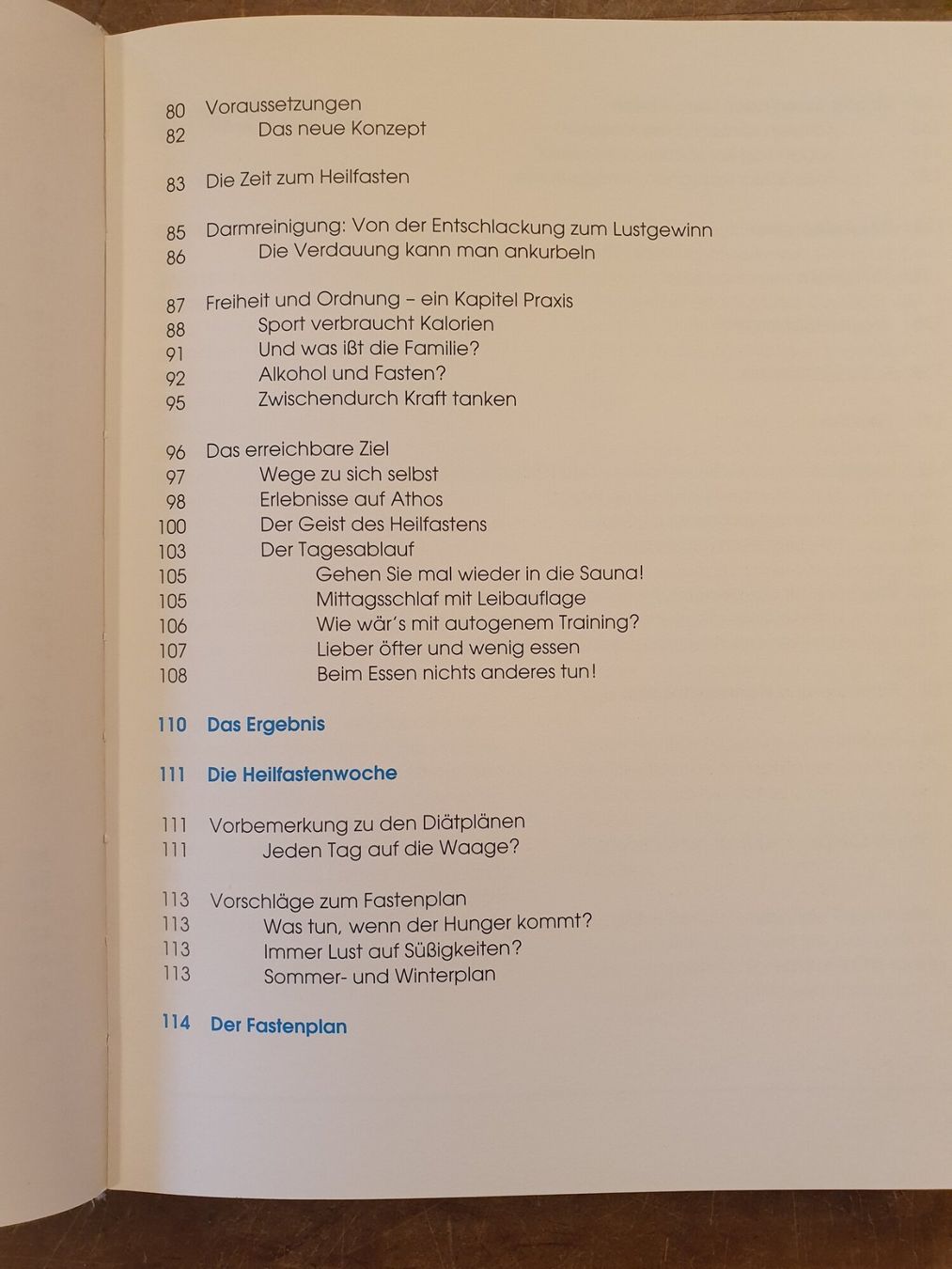Libri: Heilfasten - Einklang von Körper und Seele - thomas Grethlei – Usato da Zürich venduto da loosebone 5
