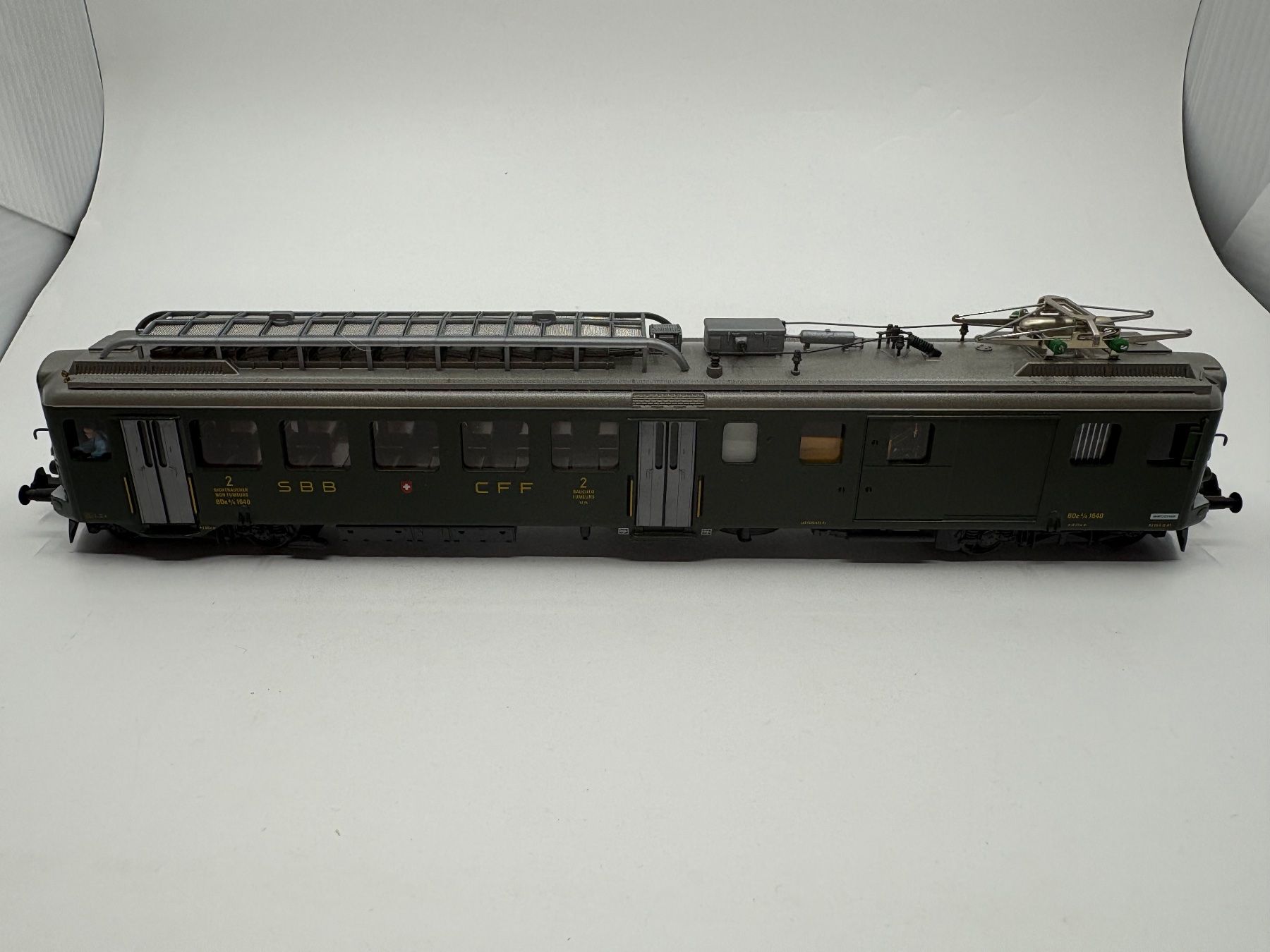 Hag Modellini di ferrovie: Hag SBB BDe 4/4 1640 H0 – Nuovo (secondo la descrizione) da Forch venduto da Hanimann-Robinson 1