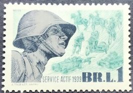 Soldatenmarke 2.WK, Leichte Brigade 1, gelb, Wi LTrp 2