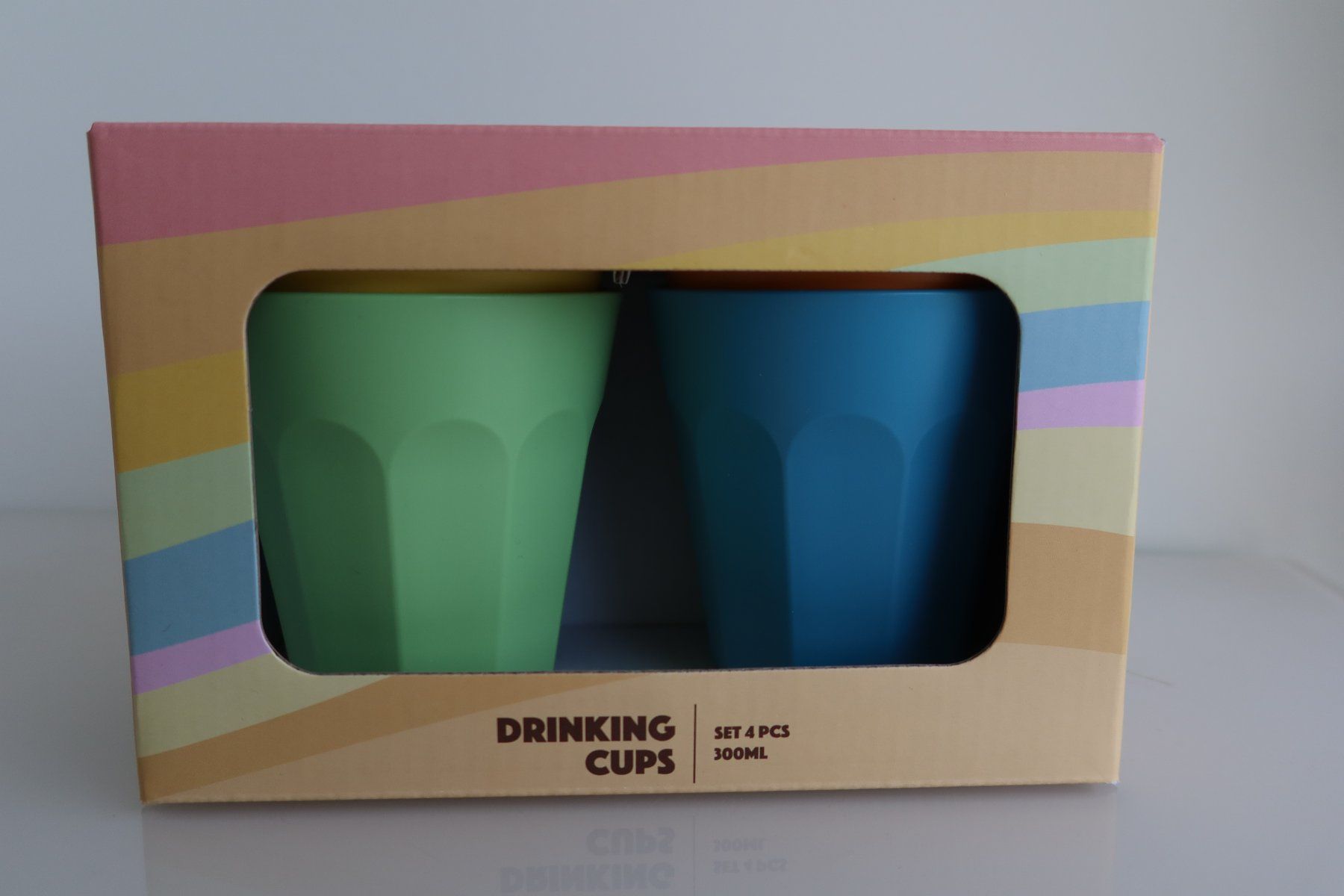 Coop Bicchieri: 4er-Set Drinkbecher 3dl, diverse Farben - NEU – Nuovo e nell'imballaggio originale da Zürich venduto da Piki7 1